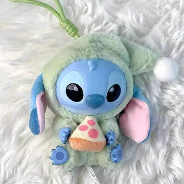 Disney nuevo Stitch Plush Doll Blind Box Eat Before Sleep Series Vinyl Hanging Bag Cute Mystery Toy - No box 1