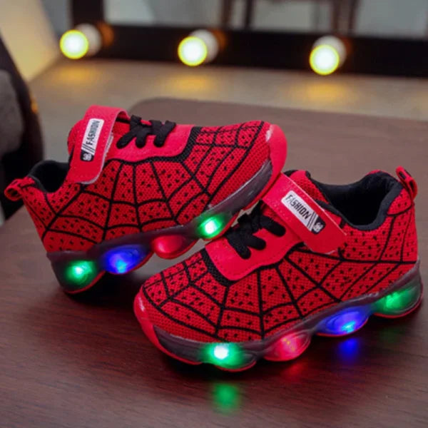 Disney Spiderman Kids Sneakers – Breathable Anti-Slip Casual Shoes for Boys - Himpall