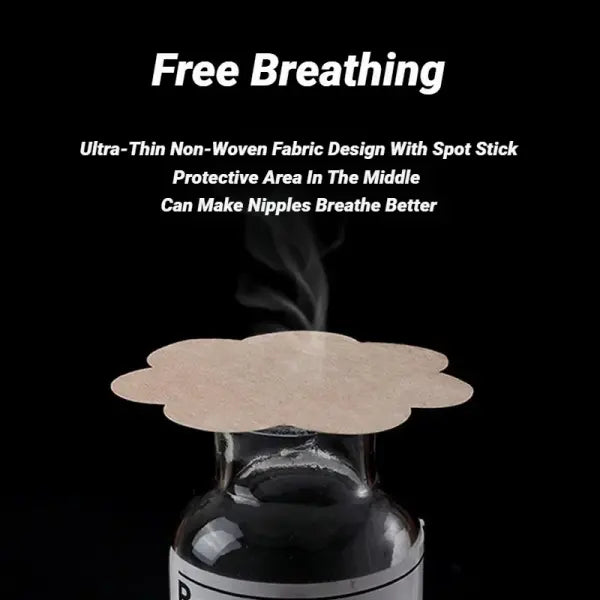 Disposable Bag/Metal Box Chest Stickers Seamless Breathable Self-Adhesive Comfortable Invisible Coverage Nipple Cover