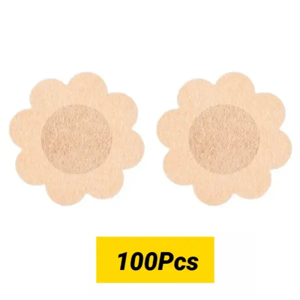 Disposable Bag/Metal Box Chest Stickers Seamless Breathable Self-Adhesive Comfortable Invisible Coverage Nipple Cover