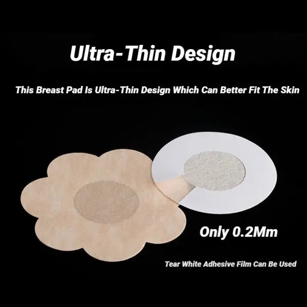 Disposable Bag/Metal Box Chest Stickers Seamless Breathable Self-Adhesive Comfortable Invisible Coverage Nipple Cover