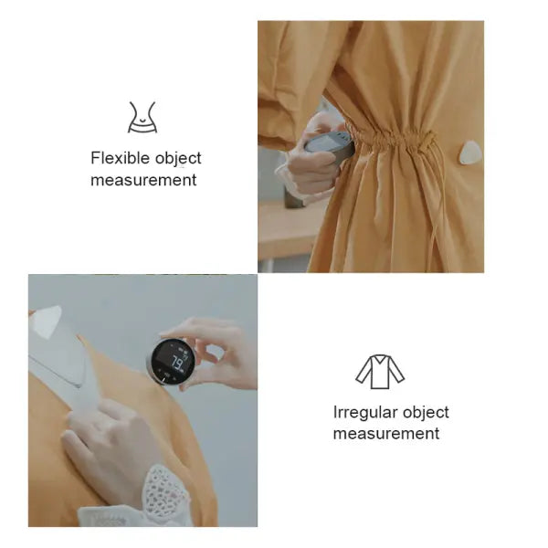 Distance Measuring Instrument Electronic Measuring Ruler Tape Measure High Definition Digital LCD High Precision