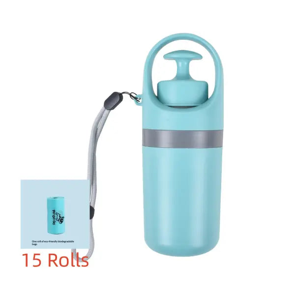 Dog Poop Scooper Eight-Claw Shovel Built-in Poop Bag Hair Remover - Suit 6