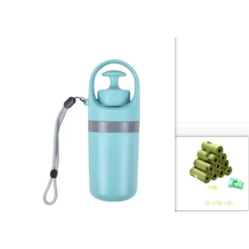 Dog Poop Scooper Eight-Claw Shovel Built-in Poop Bag Hair Remover - Suit2