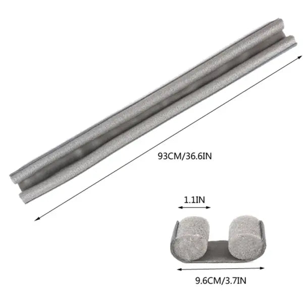 Door Draft Stopper 36inch Under Door Draft Noise Blocker Window Breeze Blocker Adjustable Door Sweeps Draft Seal Window
