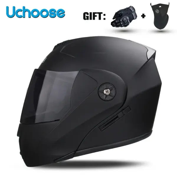 DOT Certified Unisex Helmet ABS Double Lens Maximum Safety - 6 / M