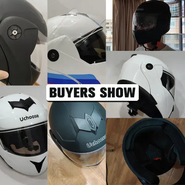 DOT Certified Unisex Helmet ABS Double Lens Maximum Safety