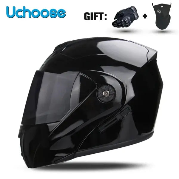 DOT Certified Unisex Helmet ABS Double Lens Maximum Safety - 2 / M