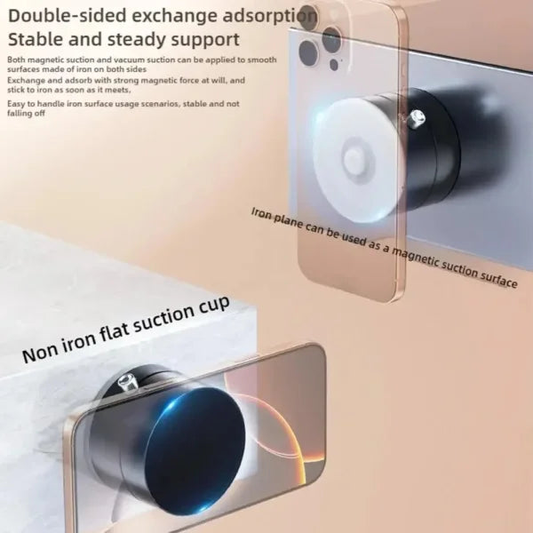 Double-Sided Magnetic Car Phone Holder – Ultra Stable Suction Mount - Himpall