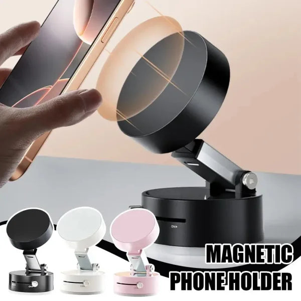 Double-Sided Magnetic Car Phone Holder – Ultra Stable Suction Mount - Himpall