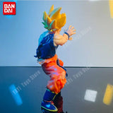 Bandai Dragon Ball Z Son Goku Anime Figure Battle Damage Statue - No Box
