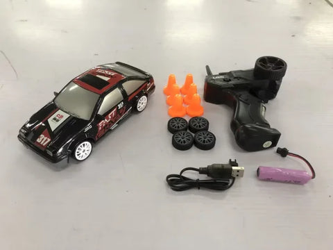 Drift RC Car – High-Speed Remote Control Car with Racing Tires - 124 Track AE86 / Standard