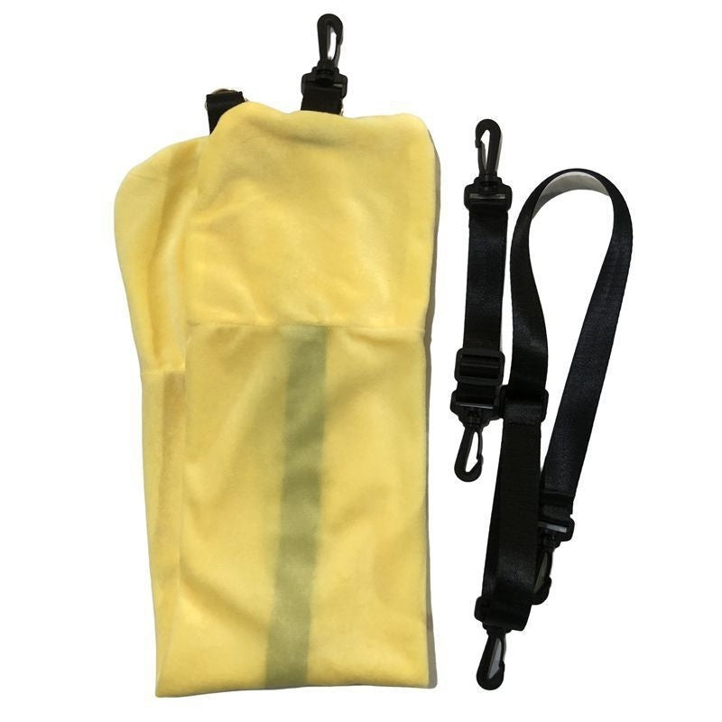 Long-Distance Airplane Portable U-Shaped Pillow - Yellow / 96x18