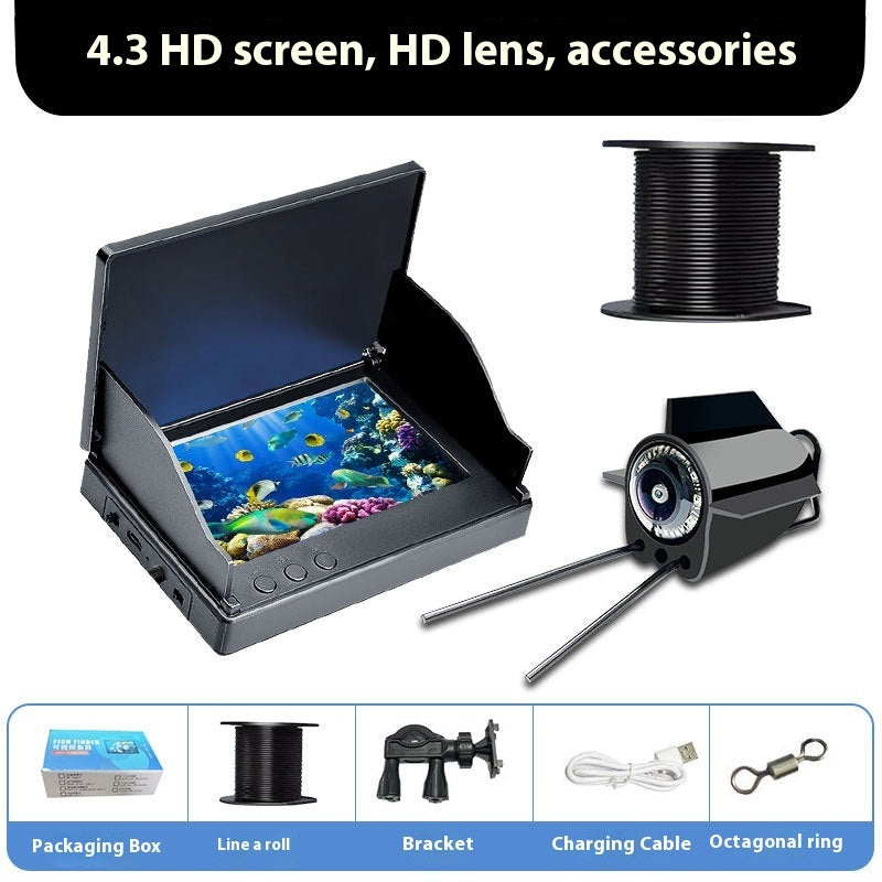 HD Fish Finder Camera with Underwater Temperature Sensing - 15M - Hair Remover
