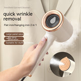 Portable Handheld Steam Iron and Garment Steamer Ironing Machine - Hair Remover