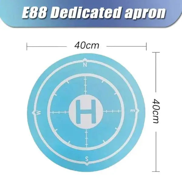 E88Pro RC Drone with Dual HD Camera and Altitude Hold Mode - Dedicated-Apron-Blue