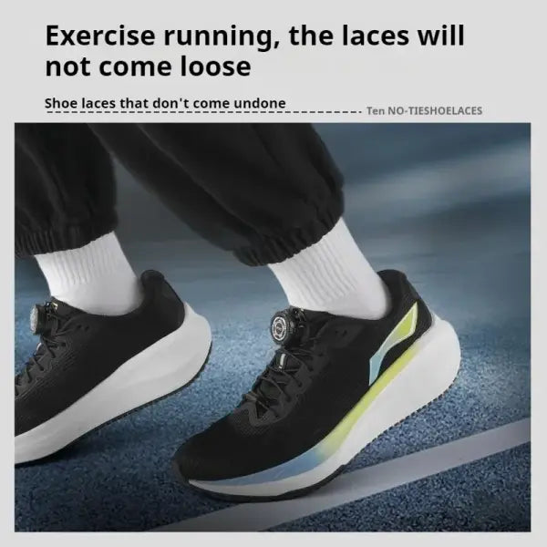 easy installation Automatic Shoelaces Without ties Black white Swivel Buckle Laces Thick Rope Sneakers Shoelace Shoe