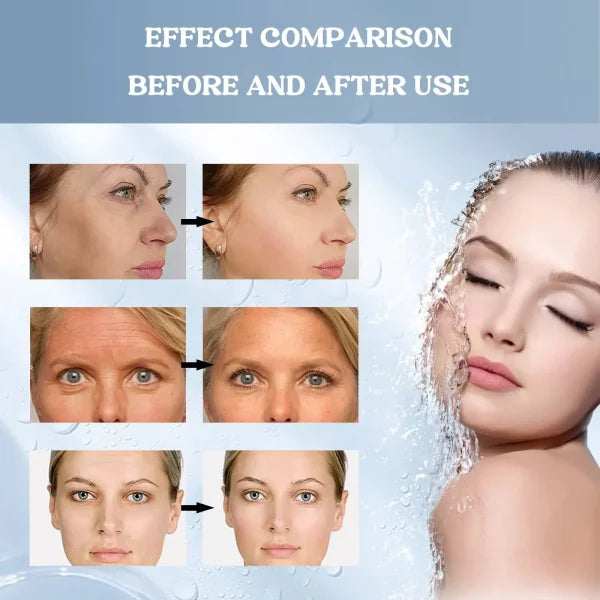 Collagen Wrinkle Remover Facial Mask Deep Moisturizing Whitening Soluble Hydrogel Mask Smooth Brighten Korean Skin Care