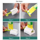Toothpaste Tube Squeezer Tool for Unisex Use (White) Smooth Dispensing