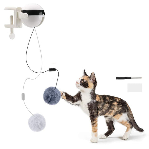 Electric Automatic Lifting Motion Cat Toy - Interactive Smart Teaser Ball