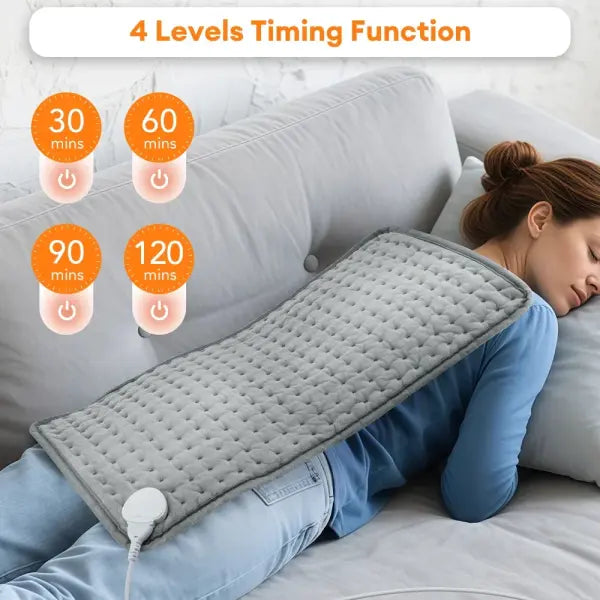 Electric Heating Pad – 9-Level Constant Temperature Heat Mat with Timer Warm Thermal Body Pad