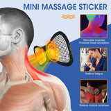 Electric Neck Massager EMS Muscle Massage Stimulator Low Frequency Instrument Back Cervical Calf Patches Pain Joints