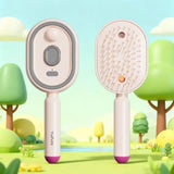 Electric Spray Air Massage Comb Essential Oil Hair Brush Anti-static Care - None