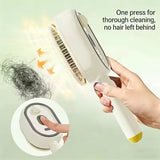 Electric Spray Air Massage Comb Essential Oil Hair Brush Anti-static Care - None