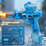 Electric Water Blaster Large Capacity – Powerful Automatic Outdoor Toy - Blue