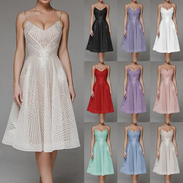 Elegant A-Line Lace Wedding Dress – Boho Chiffon Bridal Gown