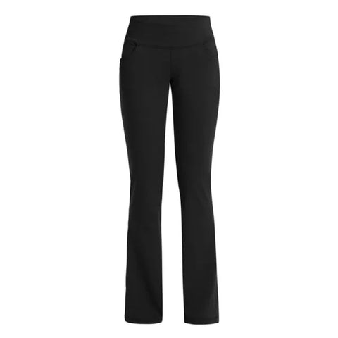 Elegant High Waist Palazzo Pants for Women - Flared Wide Leg OL Trousers