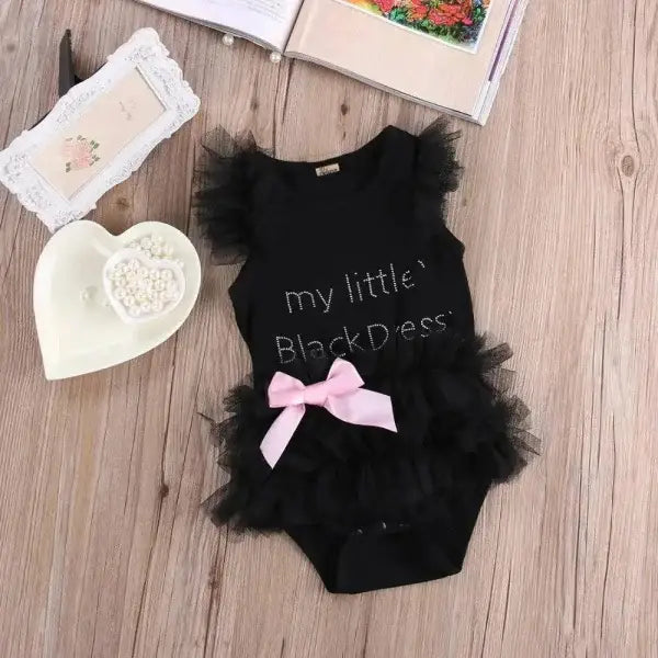 Elegant Lace Bodysuit for Newborn Baby Girls - Himpall