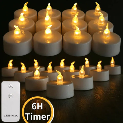 Elegant LED Tealight Candles for Stylish Home Decor