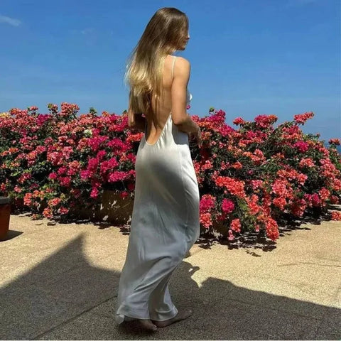 Elegant Off-the-Shoulder Long Dress for Women - Himpall