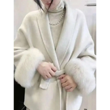 Elegant Office Lady Woolen Coat