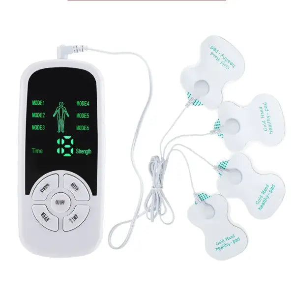 EMS Electric Muscle Therapy Stimulator 6 Modes Tens Unit Machine Meridian Physiotherapy Pulse Abdominal Prostate Body