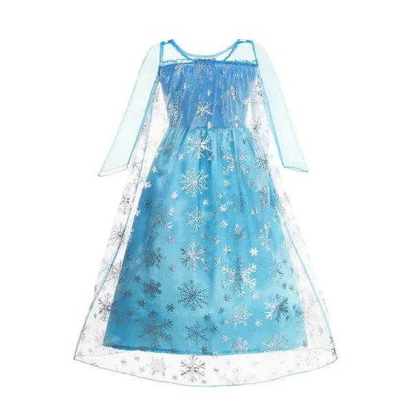 Enchanting Snow Queen Elsa Kids Costume for Magical Adventures - Himpall