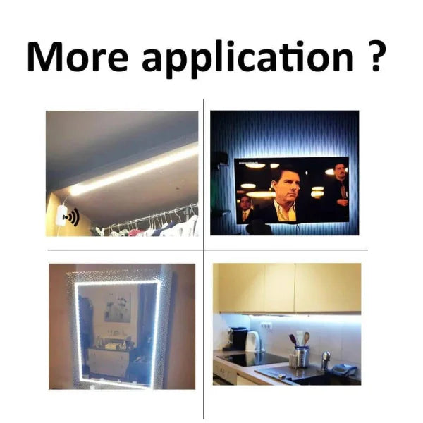 Energy-Efficient Sensor Activated LED Under Cabinet Light Fixture - Himpall