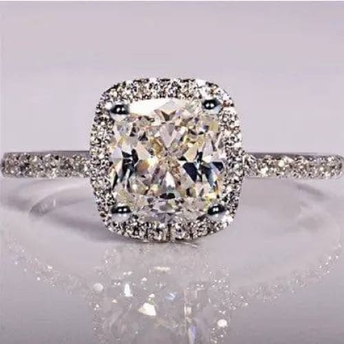 Engagement Rings - Silver / 10