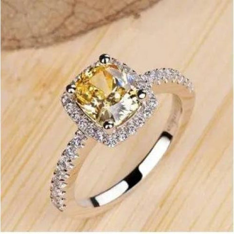 Engagement Rings - Yellow / 10