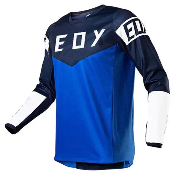 EOY Adult Dirt Race Motorcycle Jersey – Summer Breathable Motocross T-Shirt for ATV MX UTV & BMX Off-Road - YF14 / 3XL