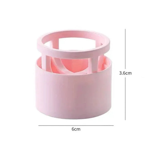 Ergonomic Makeup Sponge with Egg-Shaped Stand for Flawless Application - Himpall