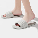 EVA Foldable Travel Slippers Soft Sole Lightweight Countrysizemap Shoes - gray / 44-45