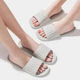 EVA Foldable Travel Slippers Soft Sole Lightweight Countrysizemap Shoes - gray / 44-45