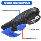 EVA Insoles for Shoes Sole Shock Orthotic Insole Absorption Deodorant Breathable Cushion Running Insoles for Feet Arch