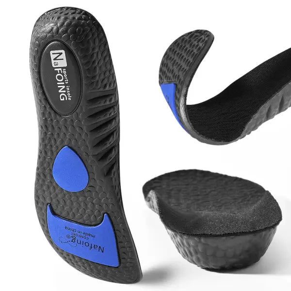 EVA Insoles for Shoes Sole Shock Orthotic Insole Absorption Deodorant Breathable Cushion Running Insoles for Feet Arch