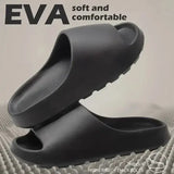 EVA Thick Sole Slippers Soft Cushioned Countrysizemap Beach Slides