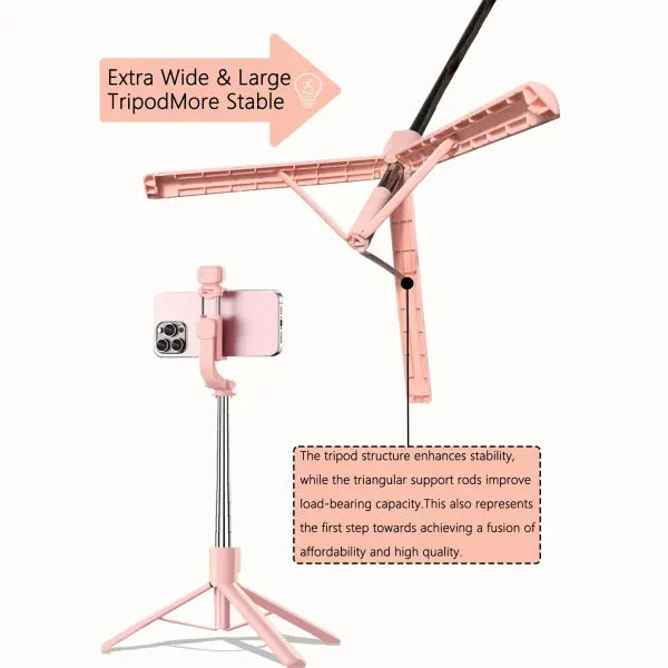 Extendable Aluminum Selfie Stick Tripod 1700mm – Pro Travel Photography