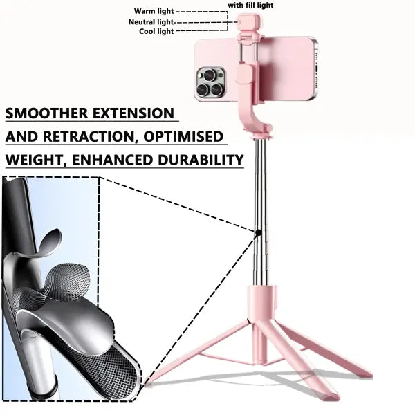 Extendable Aluminum Selfie Stick Tripod 1700mm – Pro Travel Photography