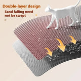 Extra Large Cat Litter Mat - Heavy Duty Waterproof 2-Layer Non-Slip Washable Sand Stopper